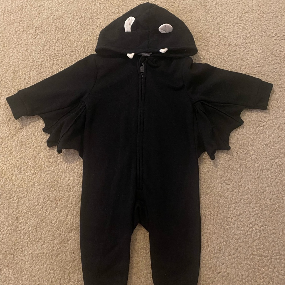 Halloween baby bat suit